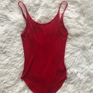 UO Out From Under Ribbed Bodysuit